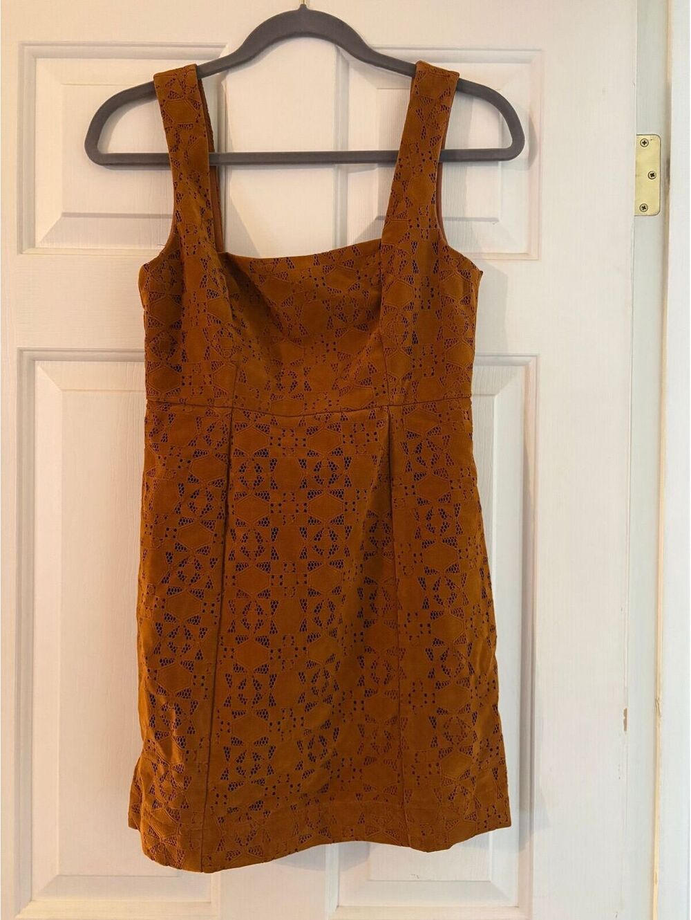 #257 Maeve by Anthropologie faux suede mini dress
